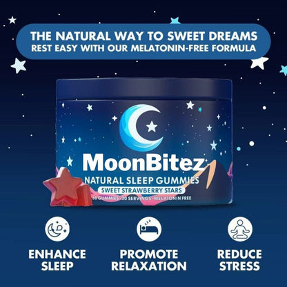 Helty MoonBitezz Melatonin Free Sleep Gummies
