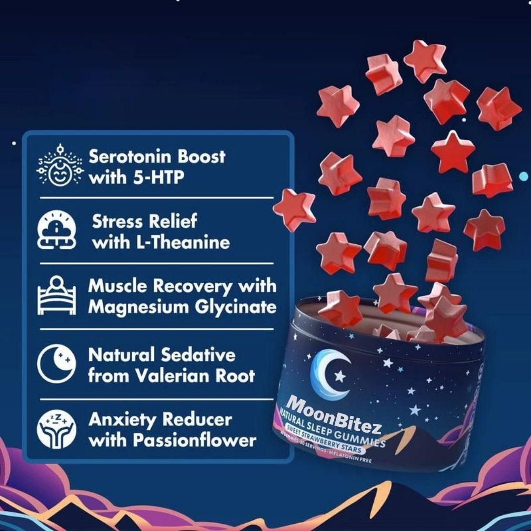 Helty MoonBitezz Melatonin Free Sleep Gummies