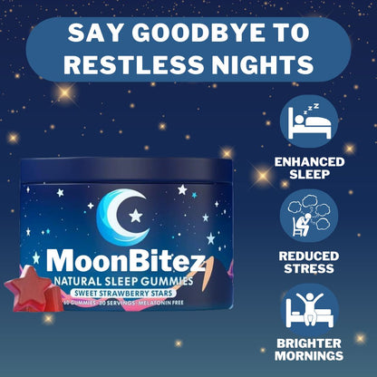 Helty MoonBitezz Melatonin Free Sleep Gummies