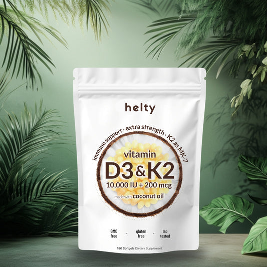 HELTY High Potency Vitamin D3 & K2